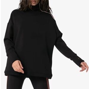 Sweaty Betty Infield Thermal Pullover Sweatshirt Fleece Line Velvet Accent